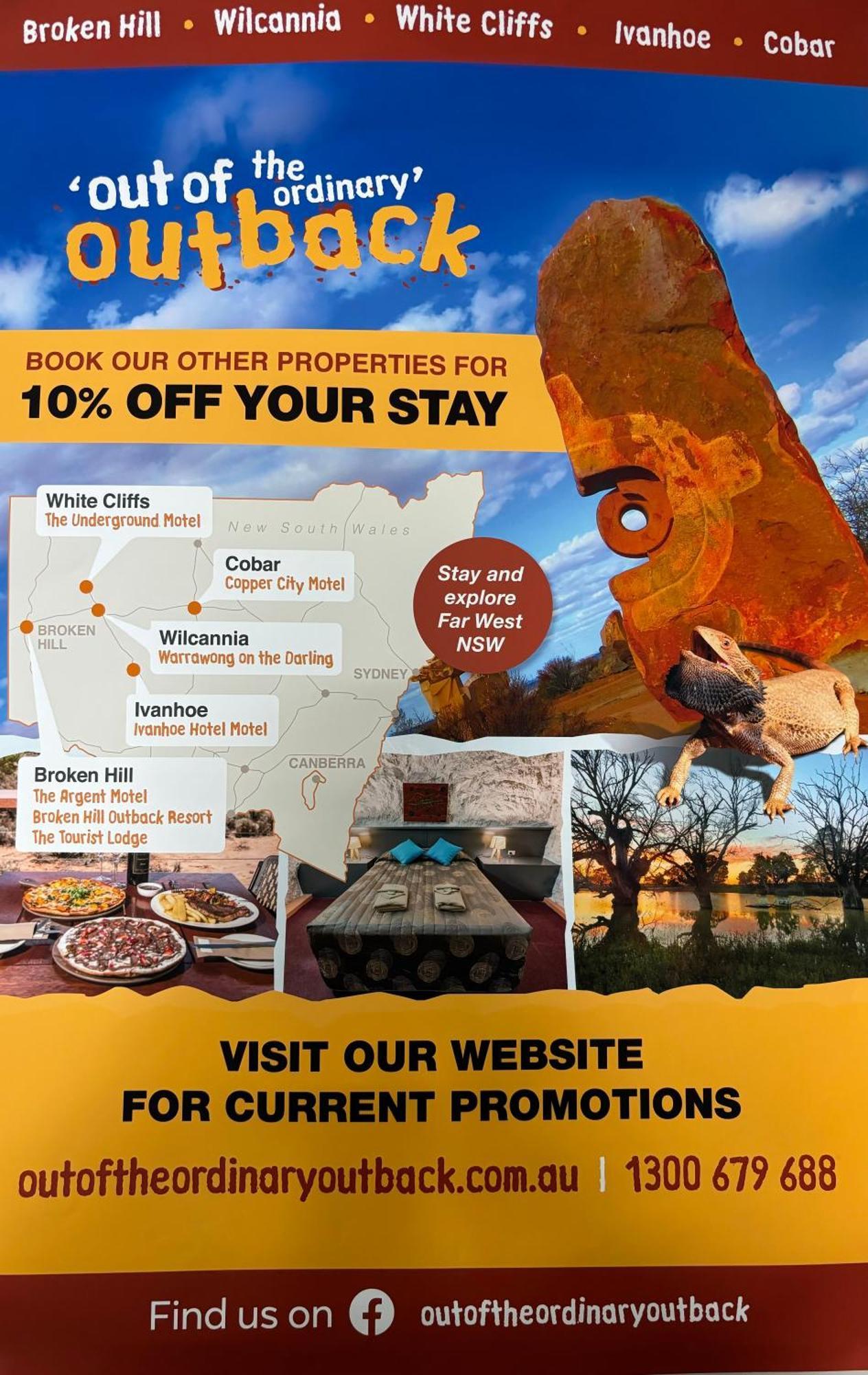 Broken Hill Tourist Lodge Exterior foto